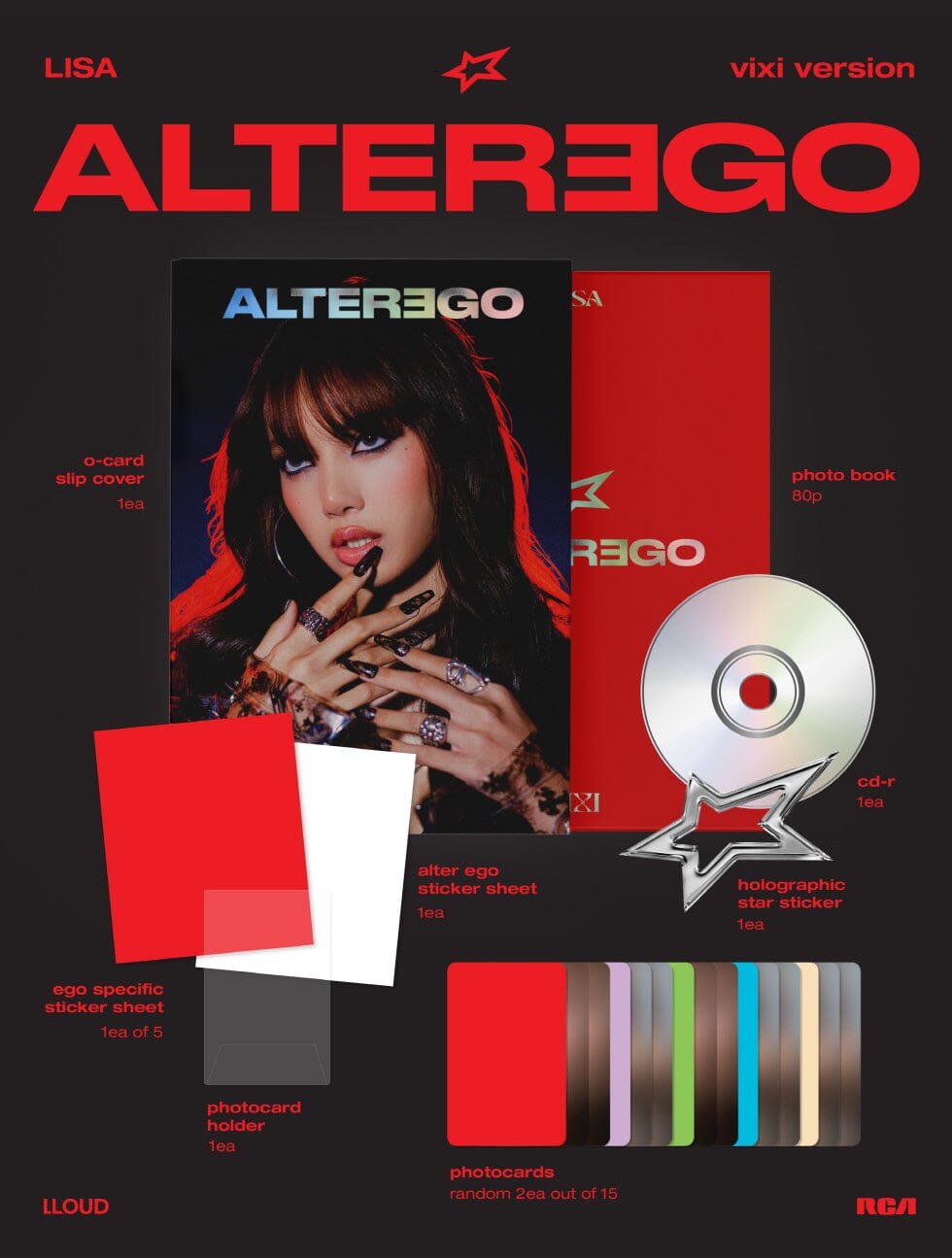 LISA - ALTER EGO (PHOTOBOOK Ver.)